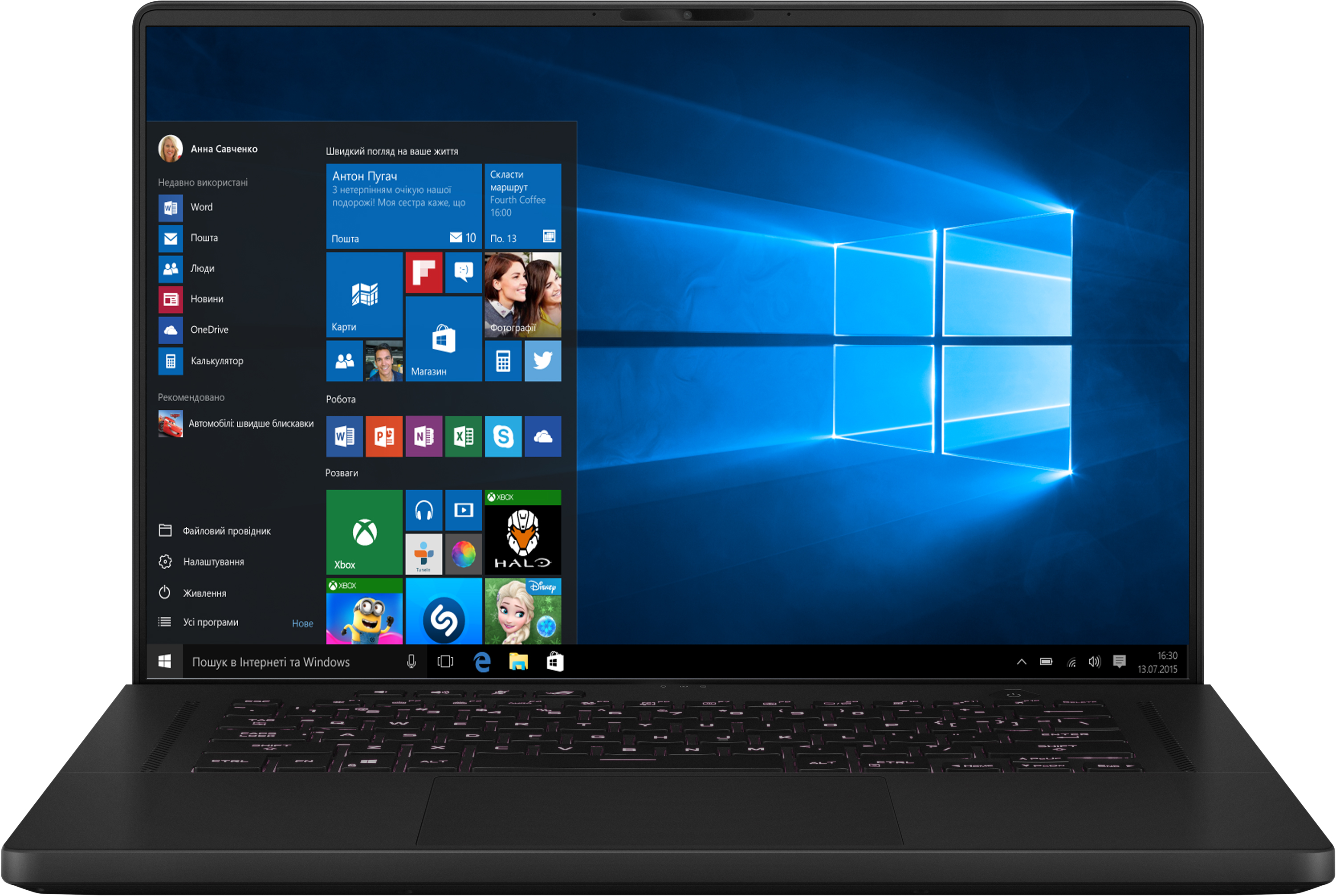 

Ноутбук ASUS ROG Zephyrus M16 GU603HR-K8109T (90NR04R1-M000H0) Off Black