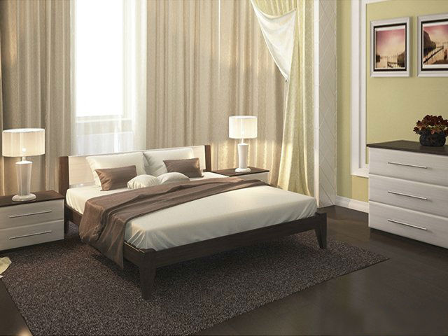 

Кровать ARTmebli Фаворит 180х190 К5 венге