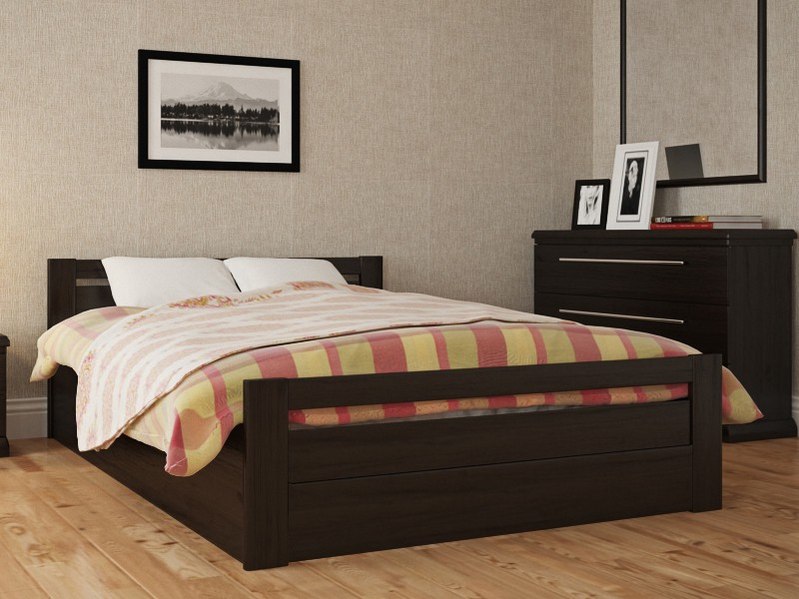 

Кровать ARTmebli Глория с П/М 180х200 К5 венге