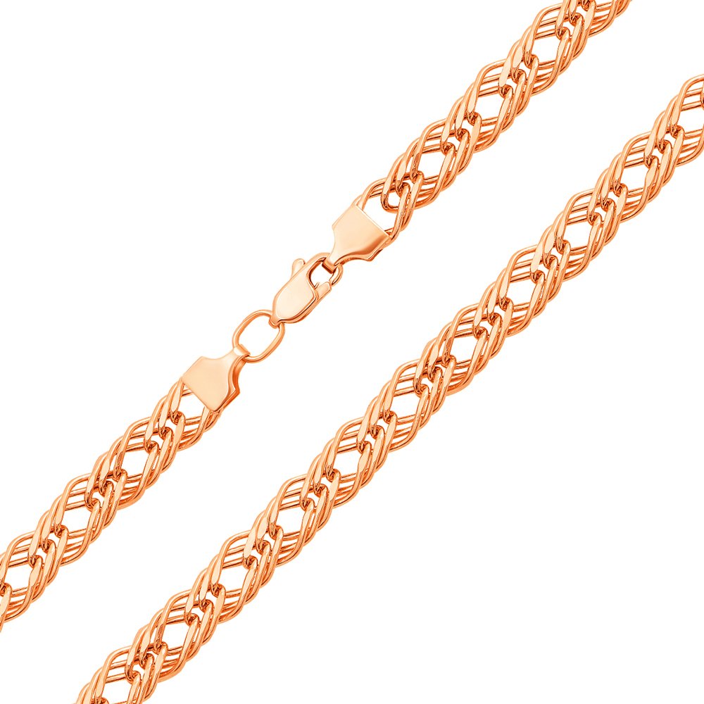 

Цепь из красного золота 000104305 60 размера