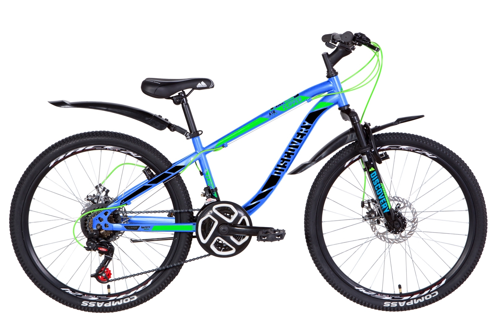 

Велосипед в коробке 24" Discovery FLIPPER AM DD ST с крылом Pl 2021 (сине-зеленый с черным (м)) Discovery RET-DIS-24-049