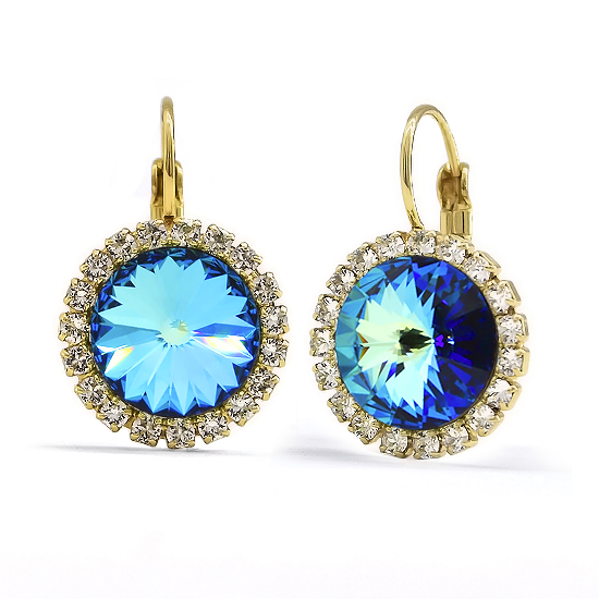

Серьги KOBI RIVOLI-STRASS со Swarovski модели 7440-3062-35-35