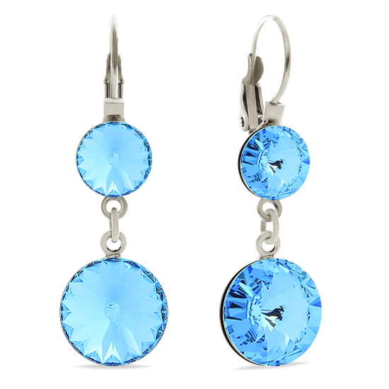 

Серьги KOBI JANINE со Swarovski 8/12 мм модели 7740-1106-12-32