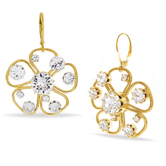 

Серьги KOBI MADLEN со Swarovski модели 7740-2275-05