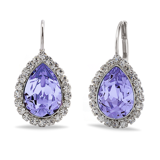

Серьги KOBI BIANKA со Swarovski модели 7440-3080-18-32