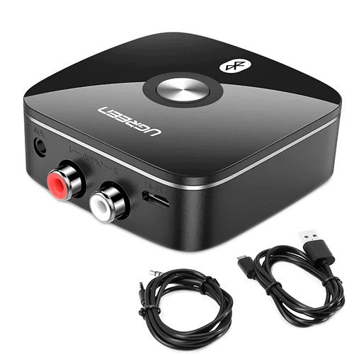 

Bluetooth 5.0 аудио приемник ресивер звука Ugreen 40759E RCA aptX LL