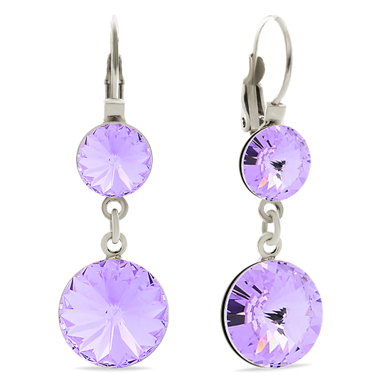 

Серьги KOBI JANINE со Swarovski 8/12 мм модели 7740-1106-10-32