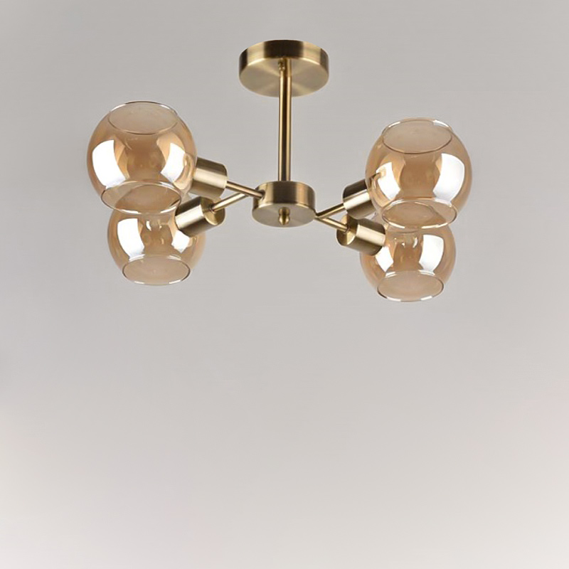 

Люстра стельова Light House SRS-16412/4А бронза