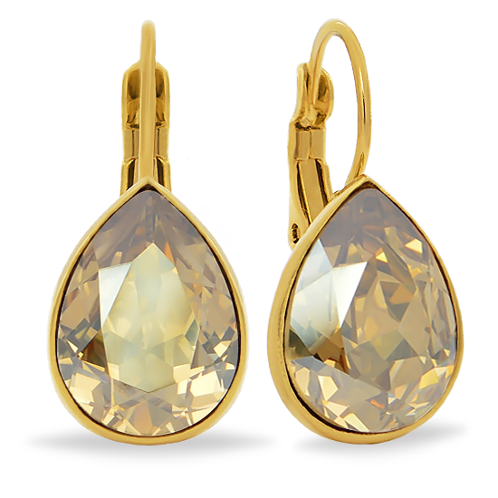 

Серьги KOBI PATRICE 14*10 мм со Swarovski модели 7740-1117-03-35