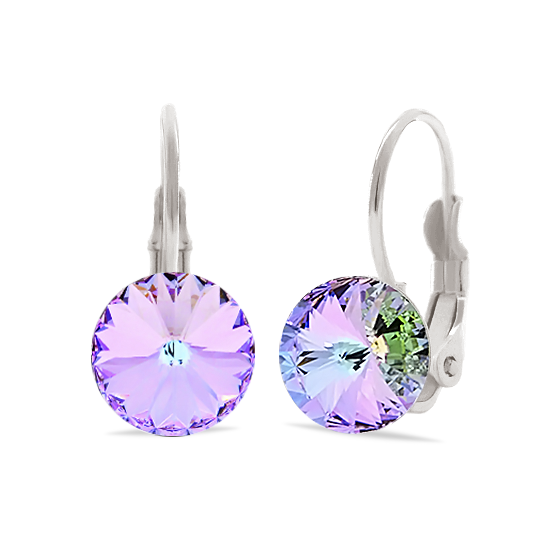 

Серьги KOBI RIVOLI 8 мм klapka со Swarovski модели 7740-1096-206