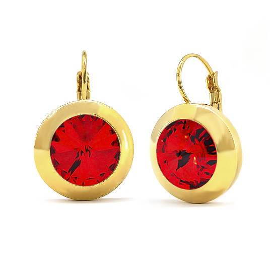 

Серьги KOBI DAVE 12 мм со Swarovski модели 7740-1214-15-35