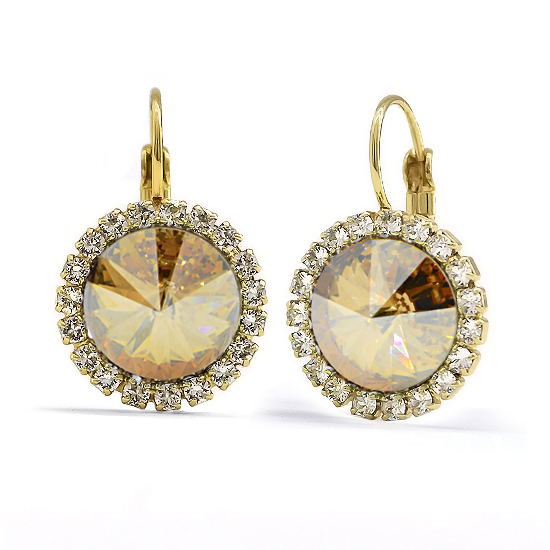 

Серьги KOBI RIVOLI-STRASS со Swarovski модели 7440-3062-05-35
