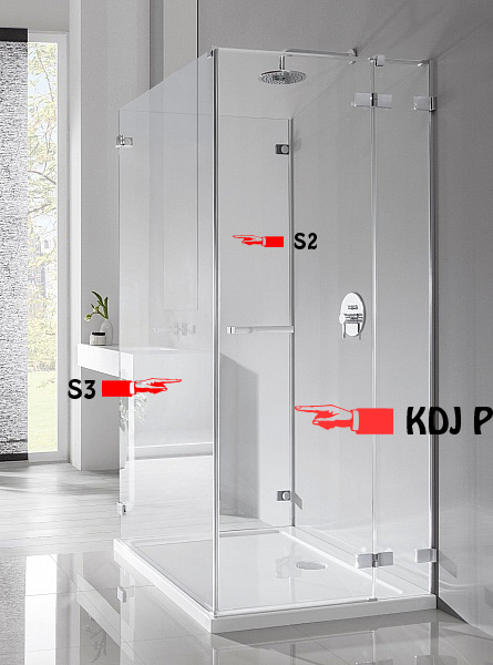 

Стінка для душової кабіни Radaway Euphoria S3 110 (383039-01)