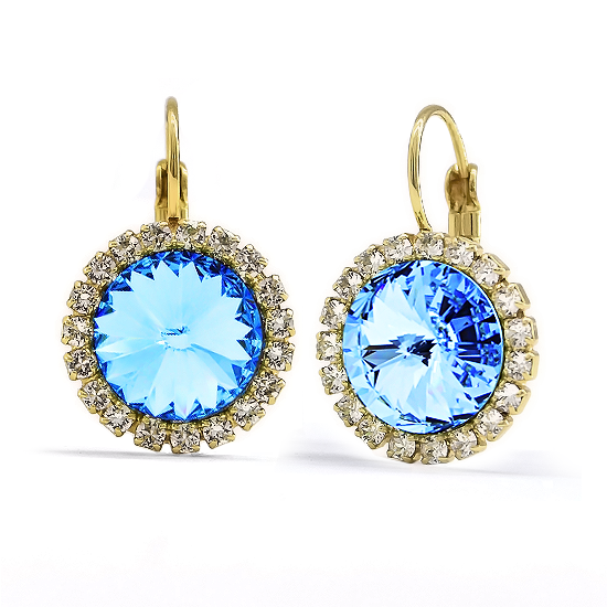 

Серьги KOBI RIVOLI-STRASS со Swarovski модели 7440-3062-12-35