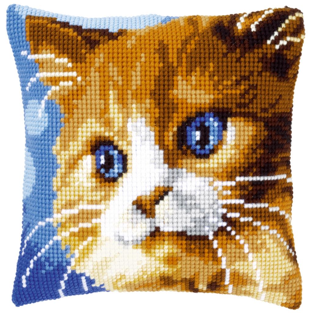 

Набор для вышивания крестом (подушка) Vervaco Brown cat Коричневый кот PN-0149441