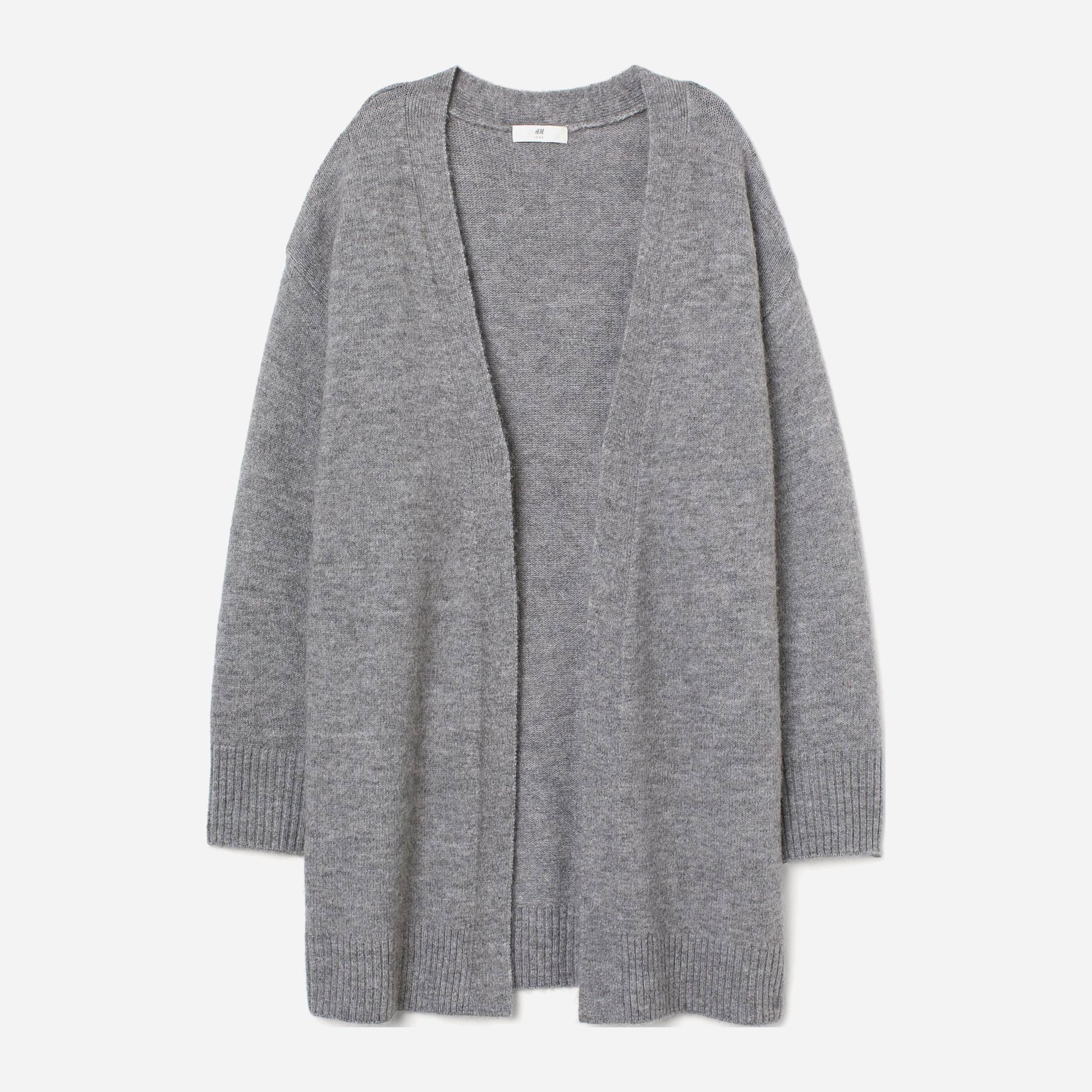 

Кардиган H&M 8748162sm  Серый, Кардиган H&M 8748162sm S Серый