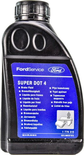 

Гальмівна рідина Ford DOT 4 Brake Fluide 0.5 л