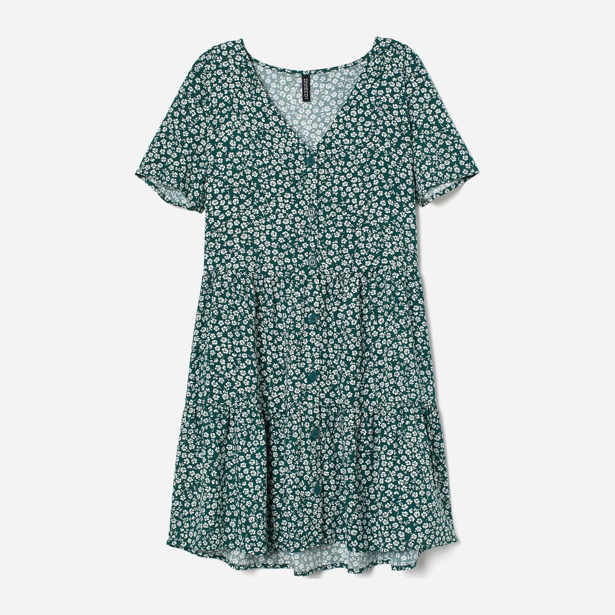 

Платье H&M 8388091bar  Темно-зеленое, Платье H&M 8388091bar 36 Темно-зеленое