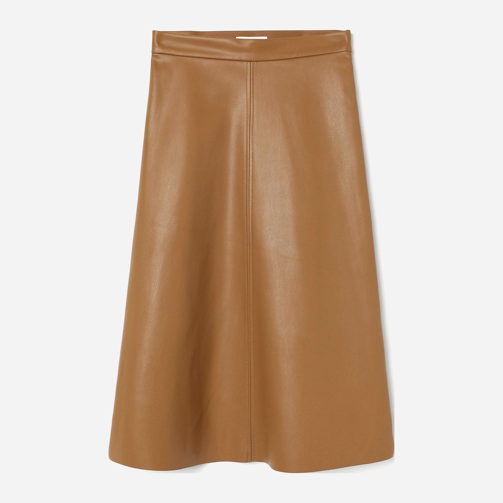 

Юбка из искусственной кожи H&M 8562321bar 50 Светло-коричневая