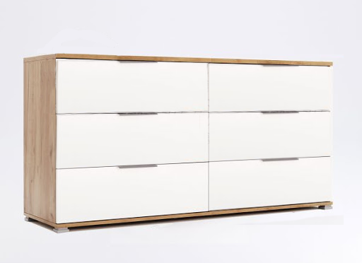 

Комод MiroMark Асти Дуб крафт/белый глянец AS-66-WB