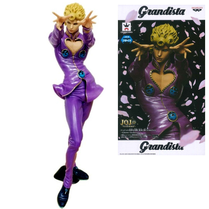 

Фигурка Banpresto Джорно Джованна Joruno Jobāna Невероятные приключения ДжоДжо 27 см WST JJ JJ 34