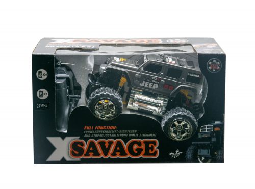 

Машинка "Savage: Внедорожник" на радиоуправлении (серая)