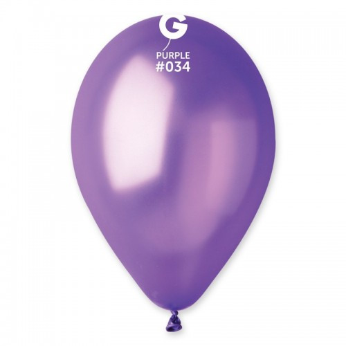 

Воздушный шар Gemar Balloons Металлик фиолетовый 12" 30 см (GM110-34)