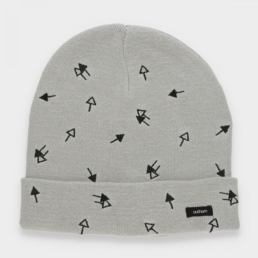 

Шапка 4F HOZ21-CAM602-26M L/XL Warm light grey melange