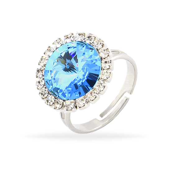 

Кольцо KOBI RIVOLI-STRASS со Swarovski модели 7770-3034-12-32