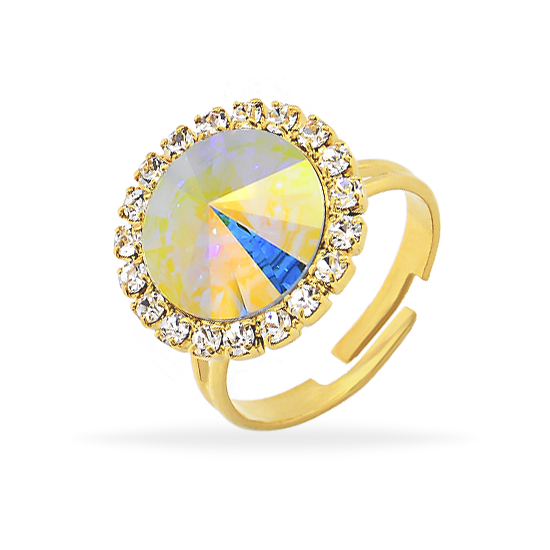 

Кольцо KOBI RIVOLI-STRASS со Swarovski модели 7770-3034-03-35