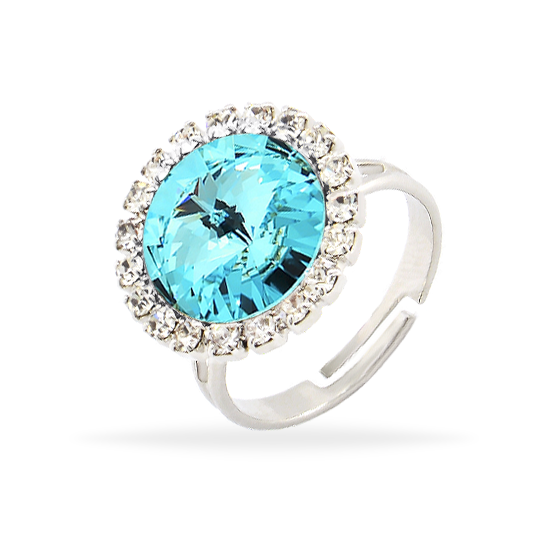 

Кольцо KOBI RIVOLI-STRASS со Swarovski модели 7770-3034-21-32