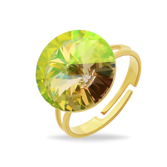 

Кольцо KOBI ELIS со Swarovski модели 7770-3065-44-35