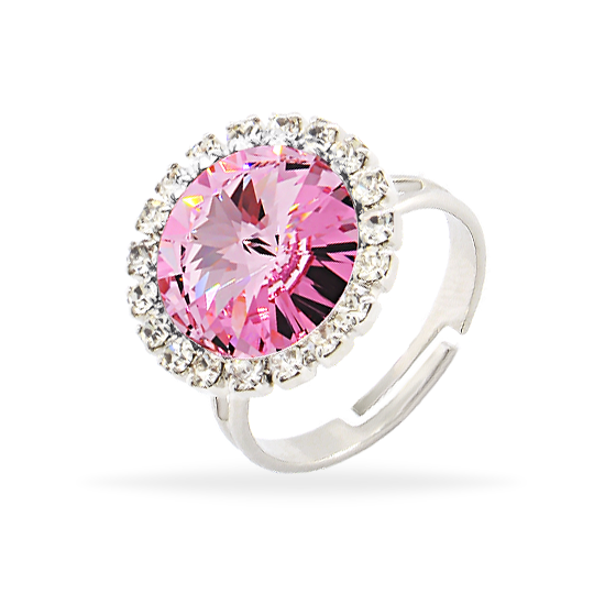 

Кольцо KOBI RIVOLI-STRASS со Swarovski модели 7770-3034-14-32