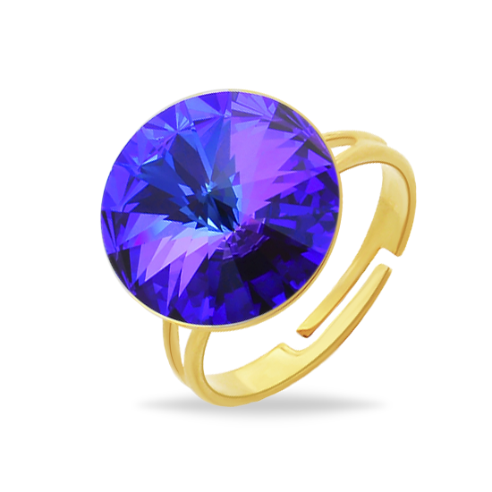 

Кольцо KOBI ELIS со Swarovski модели 7770-3065-50-35