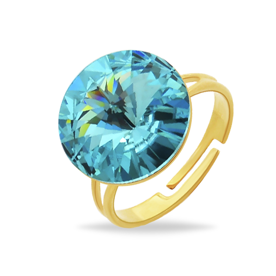 

Кольцо KOBI ELIS со Swarovski модели 7770-3065-21-35