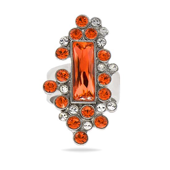 

Кольцо KOBI GRAPE со Swarovski модели 7770-3027-26