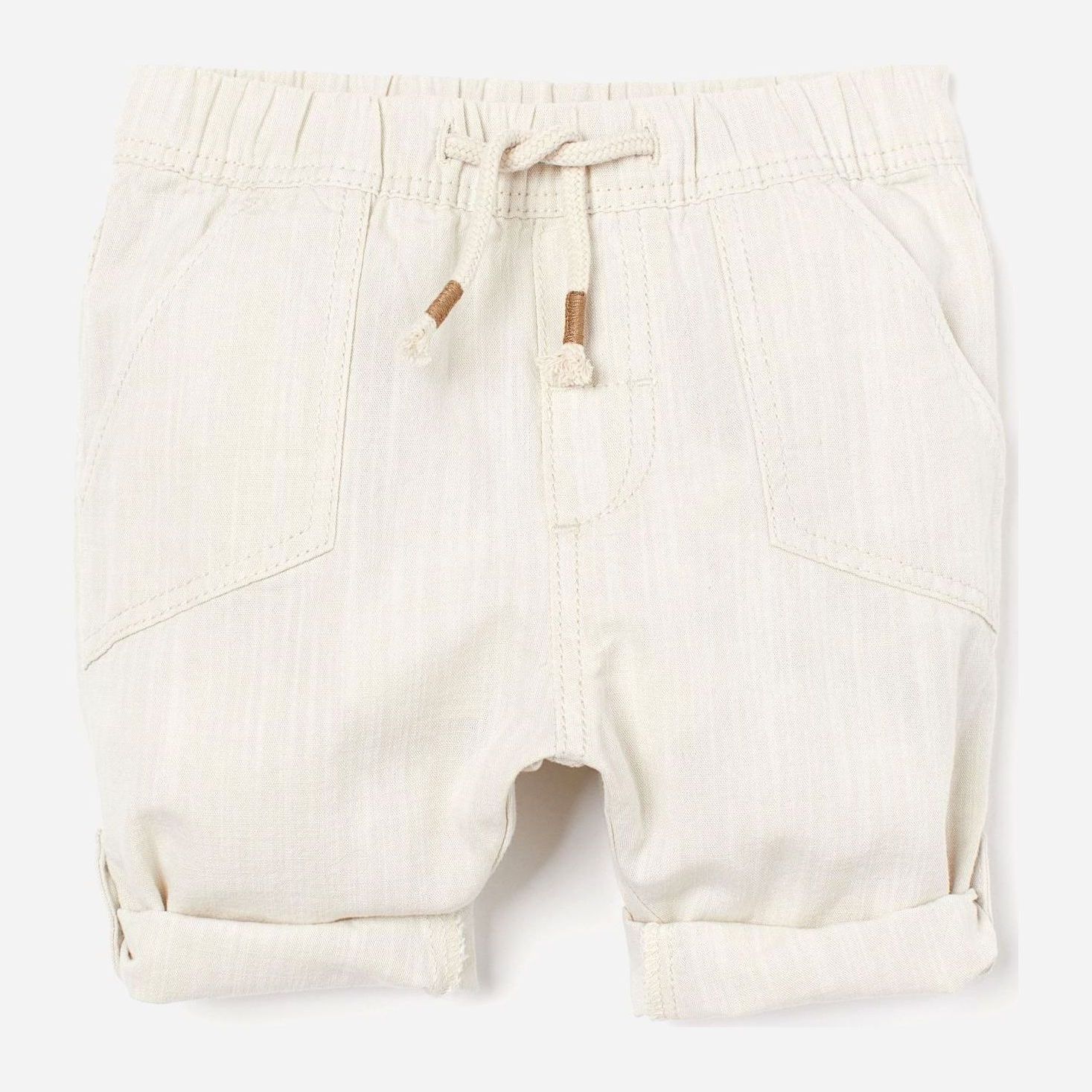 

Шорты H&M 1904-7857630 68 см Молочные