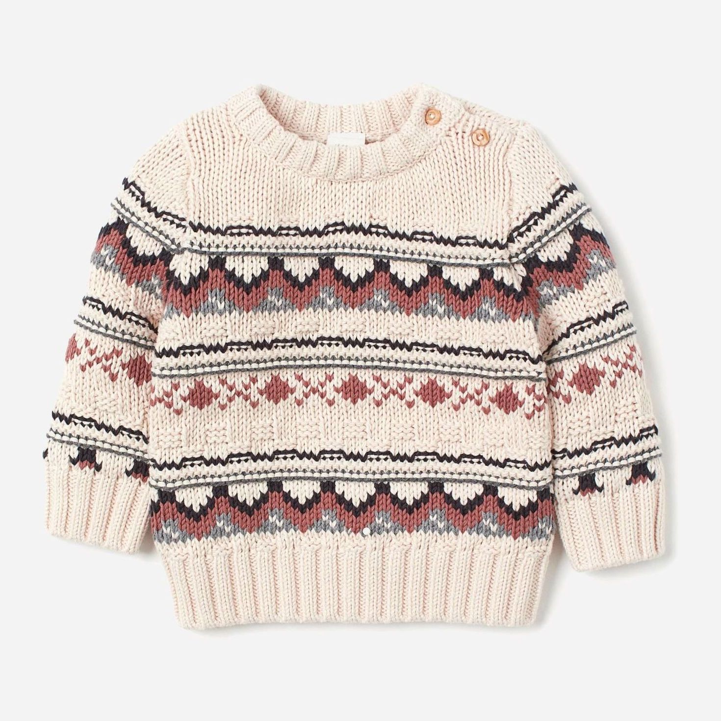 

Свитер H&M 1910-9066562 68 см Светло-бежевый (hm03497077049)