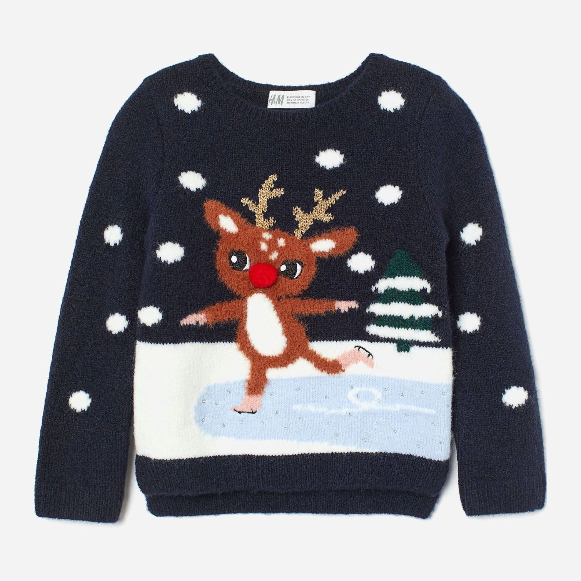 

Джемпер H&M 792744 110-116 см Темно-синий