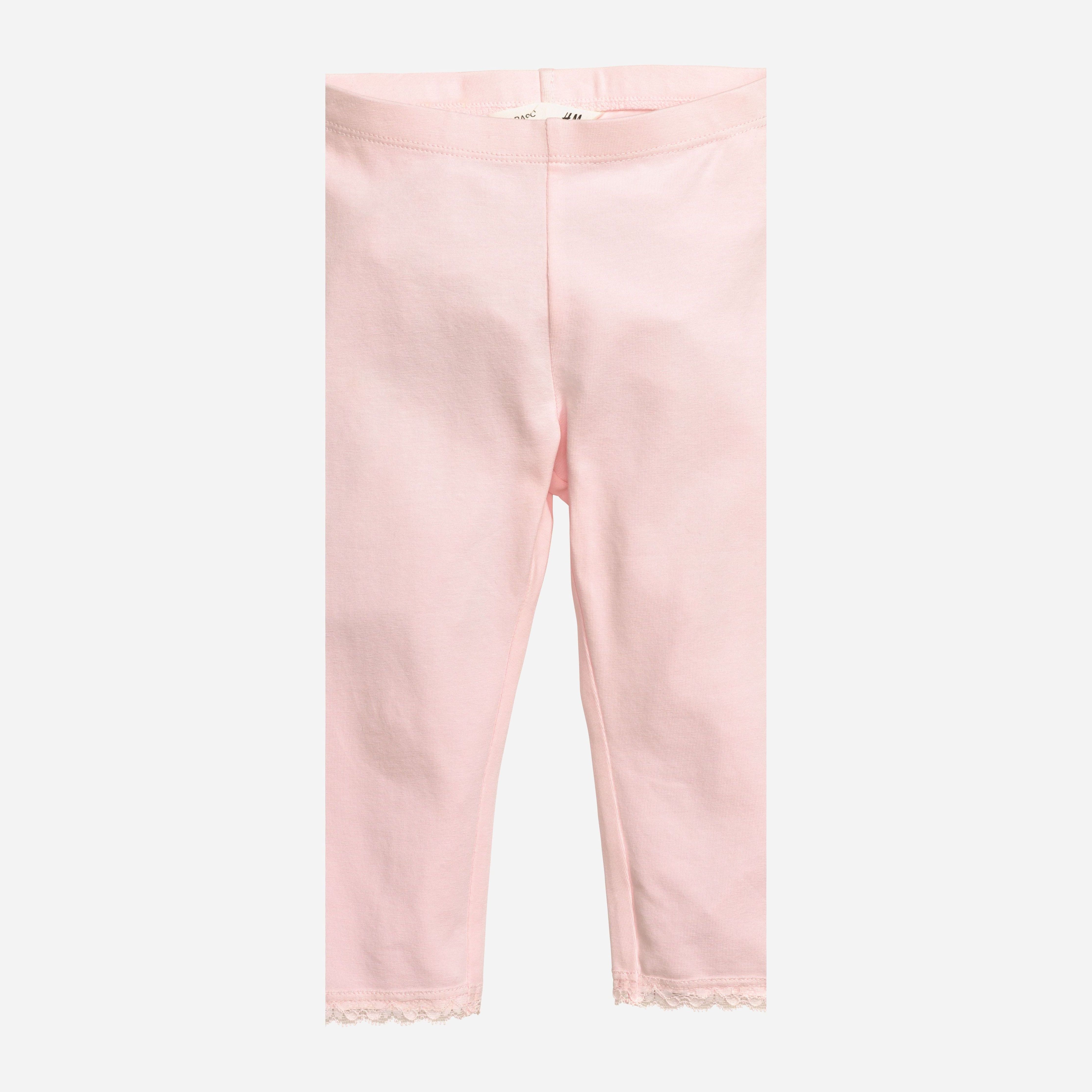 

Лосины H&M б3793607 128 см Светло-розовые