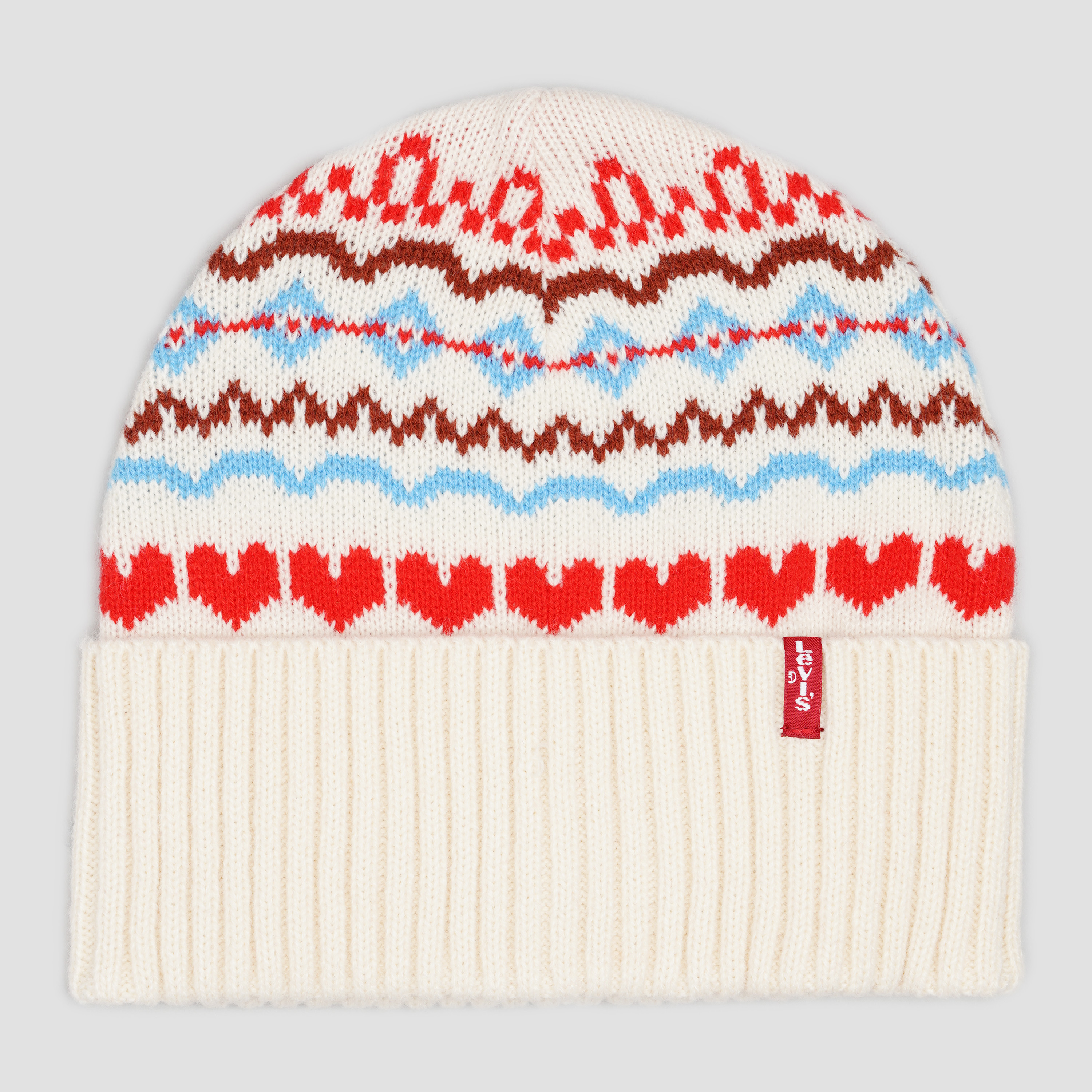 

Шапка Levi's Women's Graphic Beanie 233740-11-72 Light Yellow
