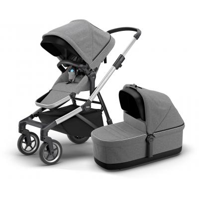 

Коляска Thule 2 в 1 Sleek с люлькой Grey Melange (TH 11000006)