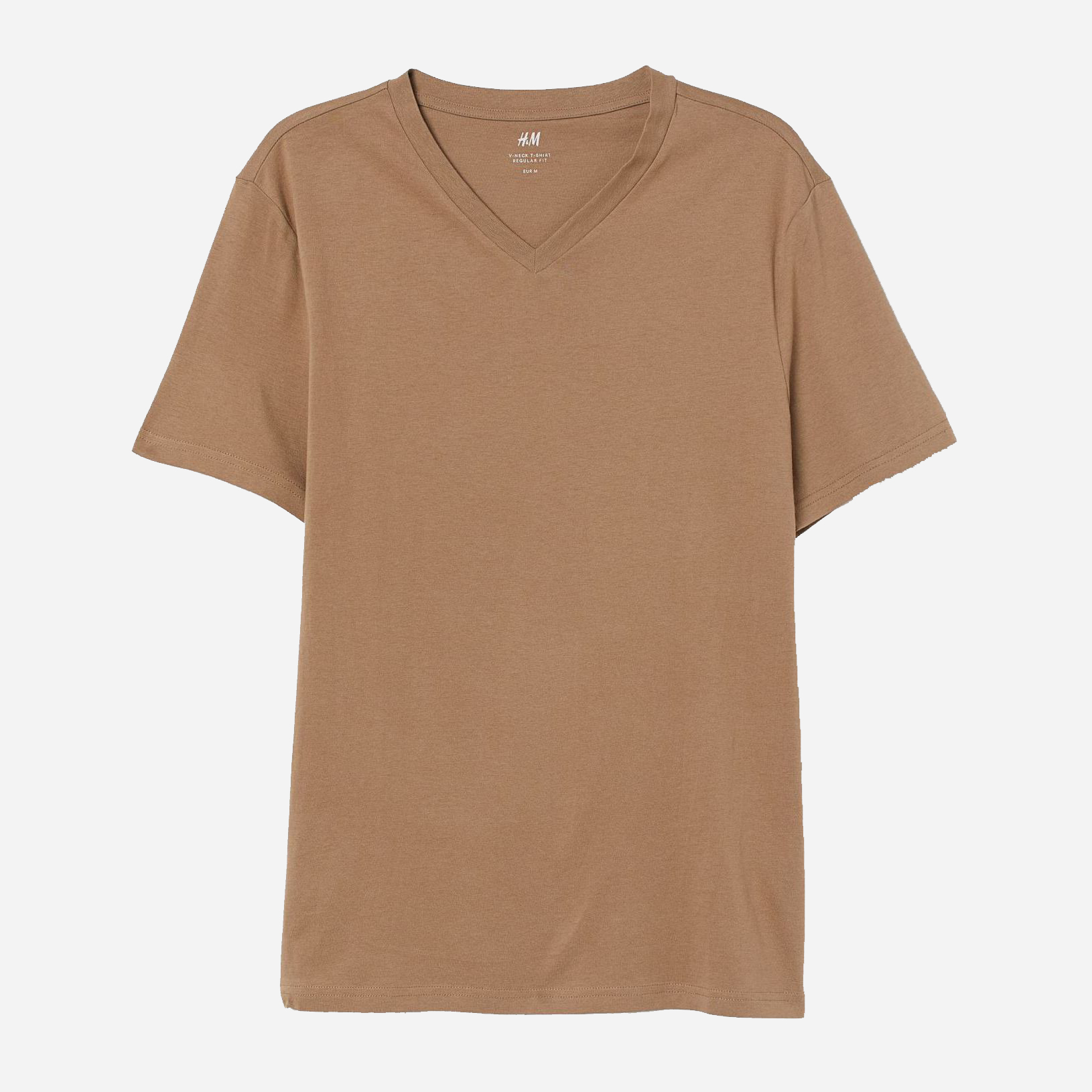

Футболка H&M 7632751bar M Темно-бежевая