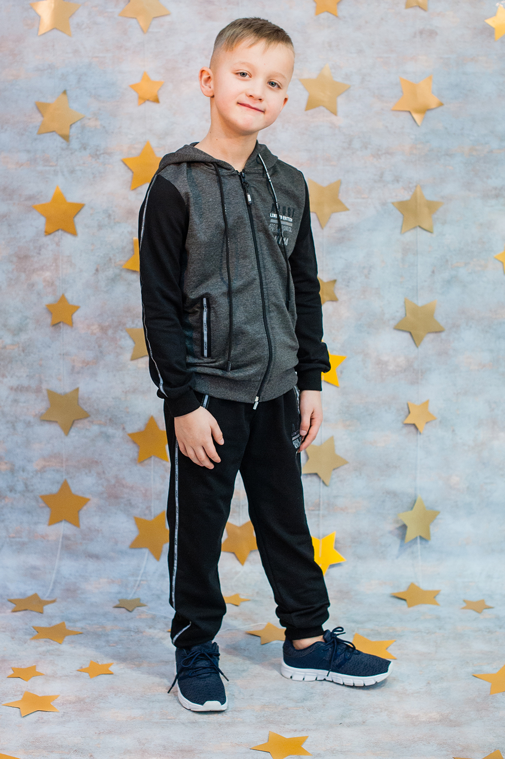 

Спортивный костюм A-yugi Jeans 146 см Серый (2125000678412)