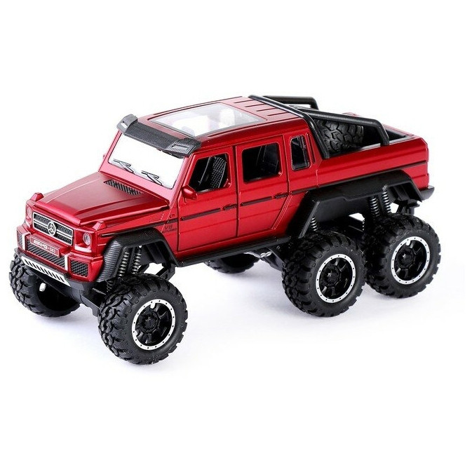 

Машинка металлическая 7692-3 MERCEDES 1:32 АВТОПРОМ (Красный)