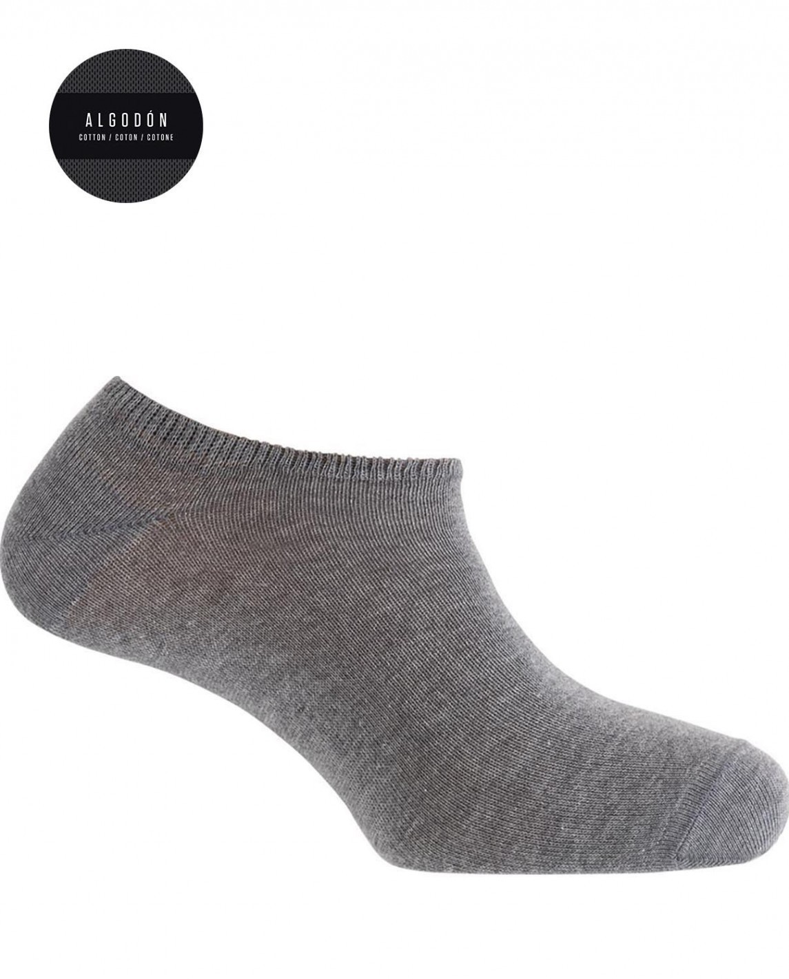 

Низкие мужские носки Punto Blanco Chato algodon liso Р - Серые, Низкие мужские носки Punto Blanco Chato algodon liso Р 39-44 Серые