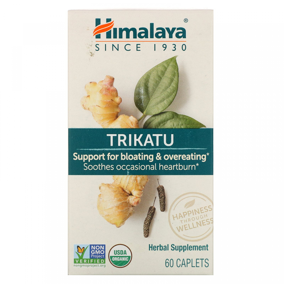 

Трикату, улучшение работы желудка, Himalaya, 60 капсул