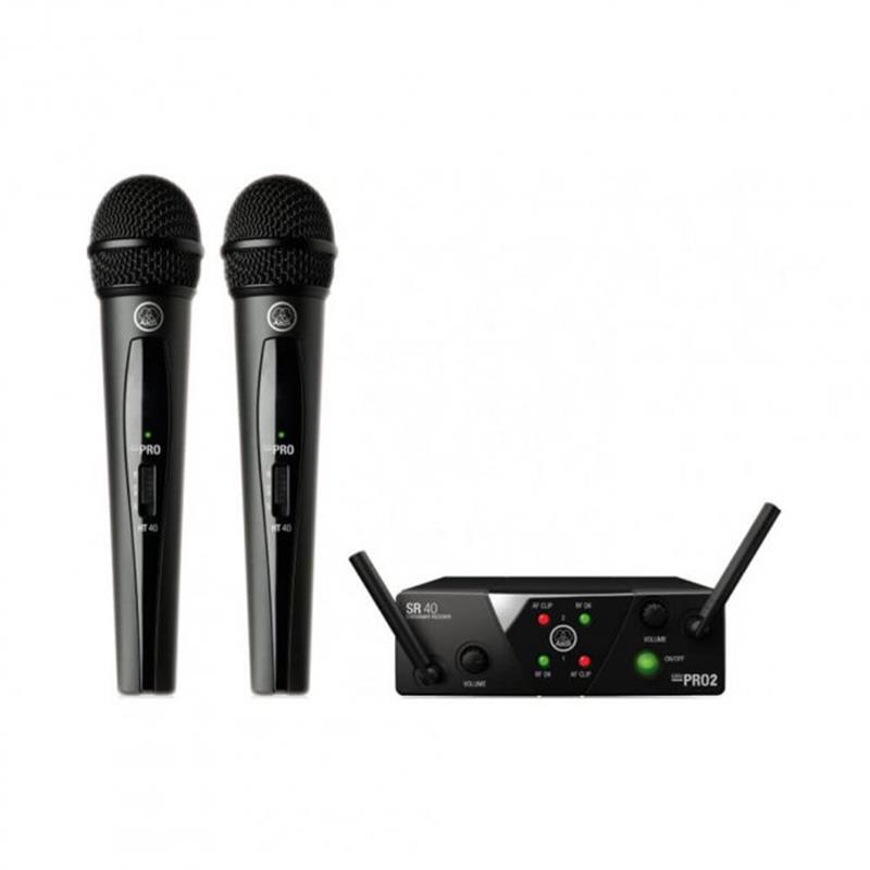

Радиосистема AKG WMS40 Dual Mini Vocal Set Band-ISM2 (3350H00010)