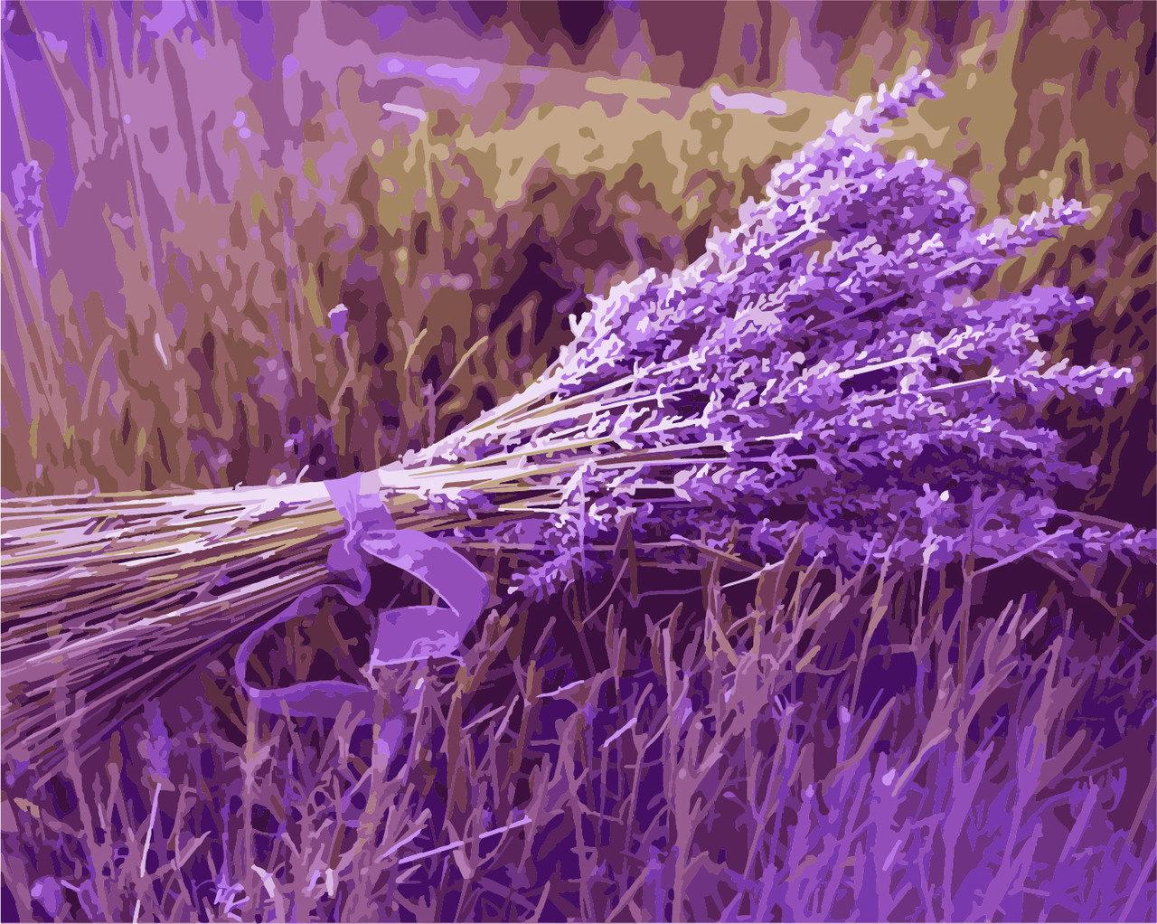 

Картина за номерами "Букет лаванди" ArtStory 40х50 см Разноцветный 000169320