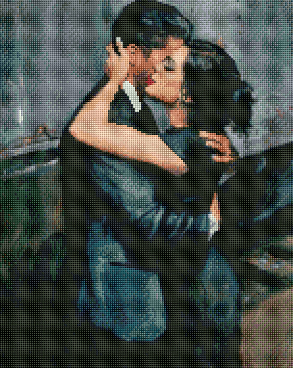 

Алмазна мозаїка "Ніжність" ArtStory 40х50 см Разноцветный 000169664